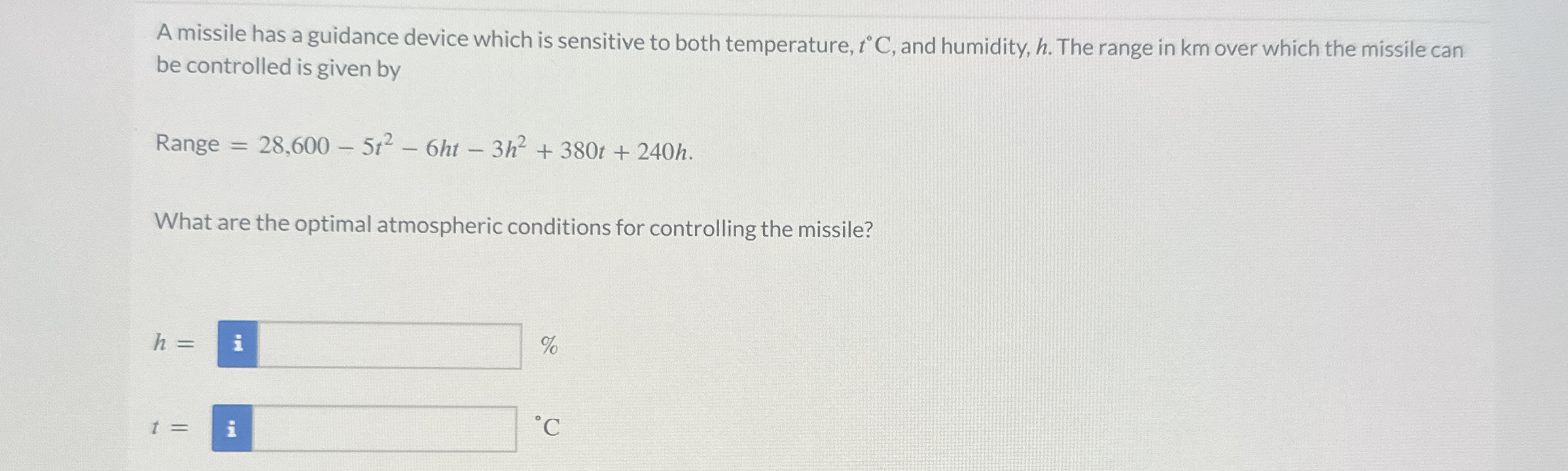 Solved A missile has a guidance device which is sensitive to | Chegg.com