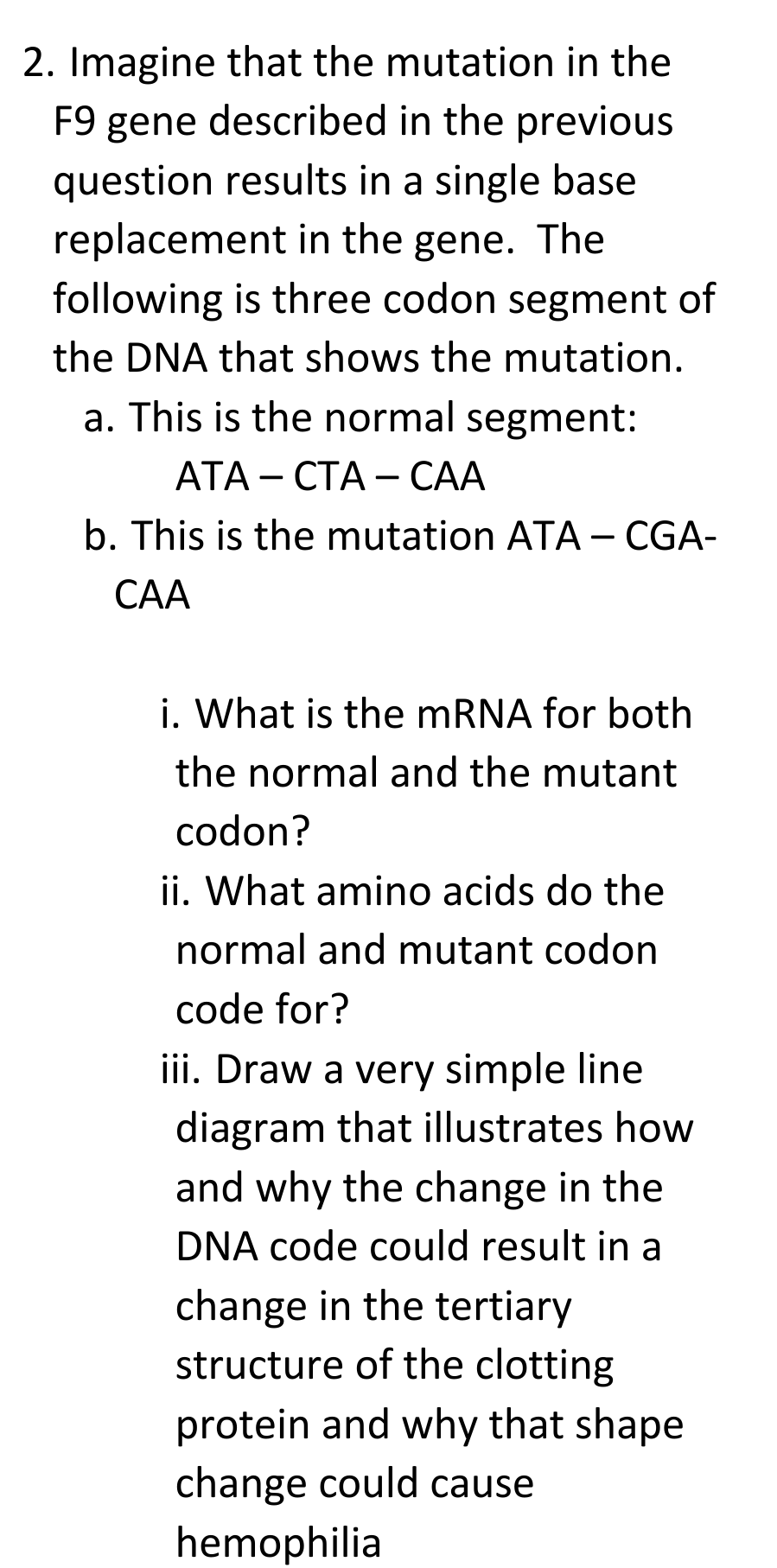 solved-2-imagine-that-the-mutation-in-the-f9-gene-described-chegg