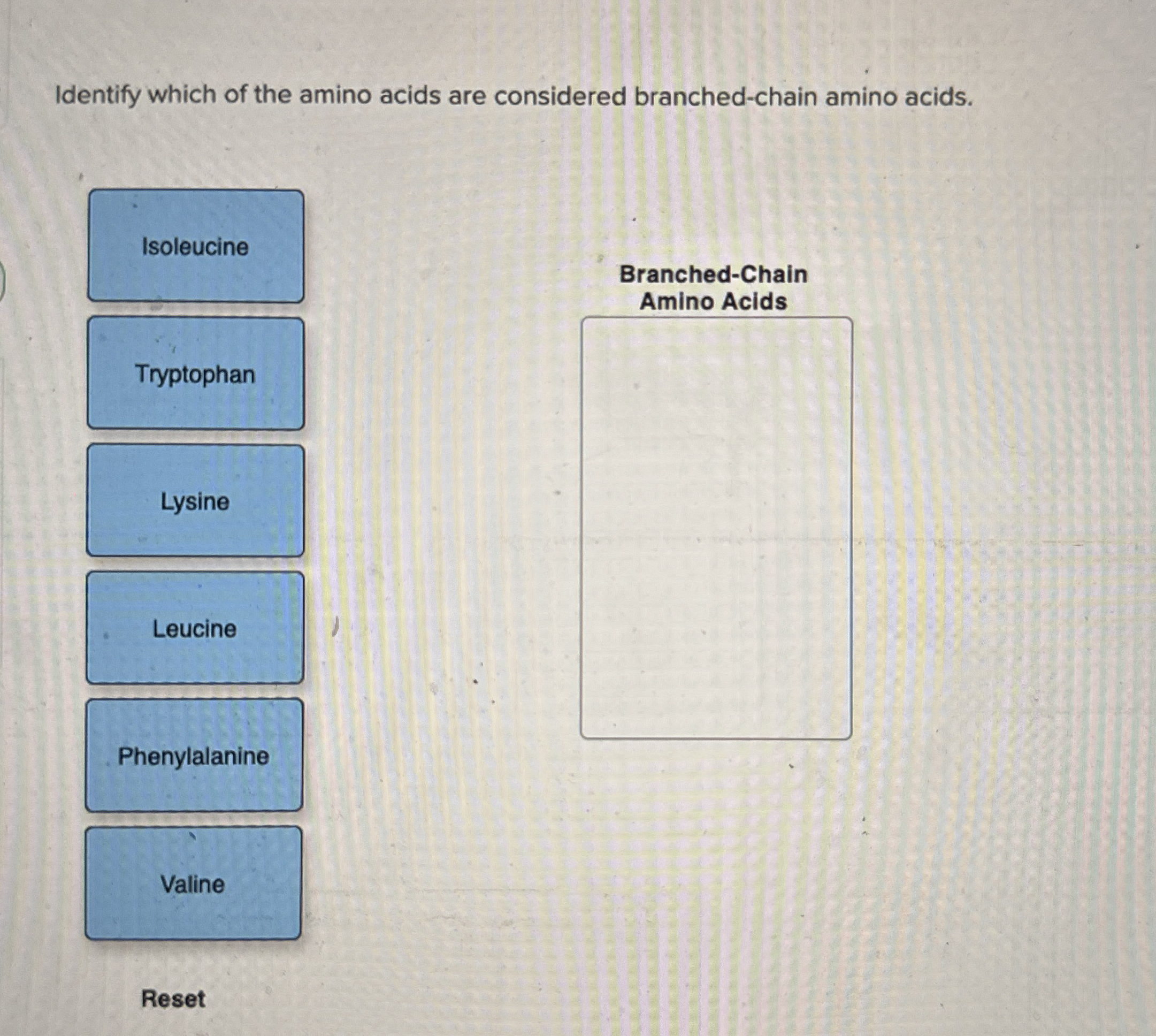 Solved Identify which of the amino acids are considered | Chegg.com