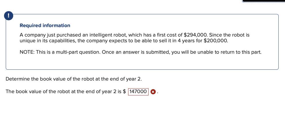 return statement: complete guide - progressive robot... Solved !Required informationA company just purchased an | Chegg.com