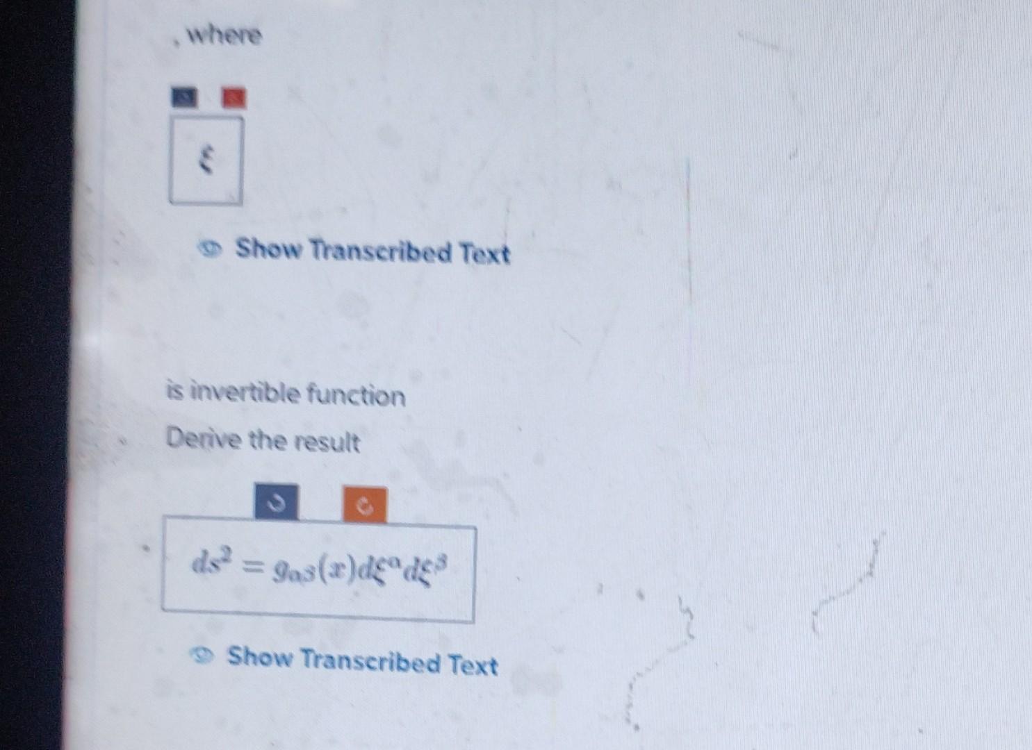 Solved Consider general coordinate transformations in | Chegg.com