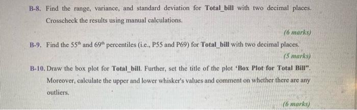 Solved Answer the following questions: B-1. List all the | Chegg.com
