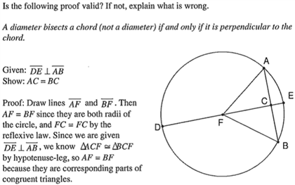 Solved Is the following proof valid? If not, explain what is | Chegg.com