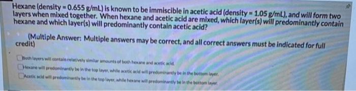 solved-hexane-density-0-655-g-ml-is-known-to-be-chegg