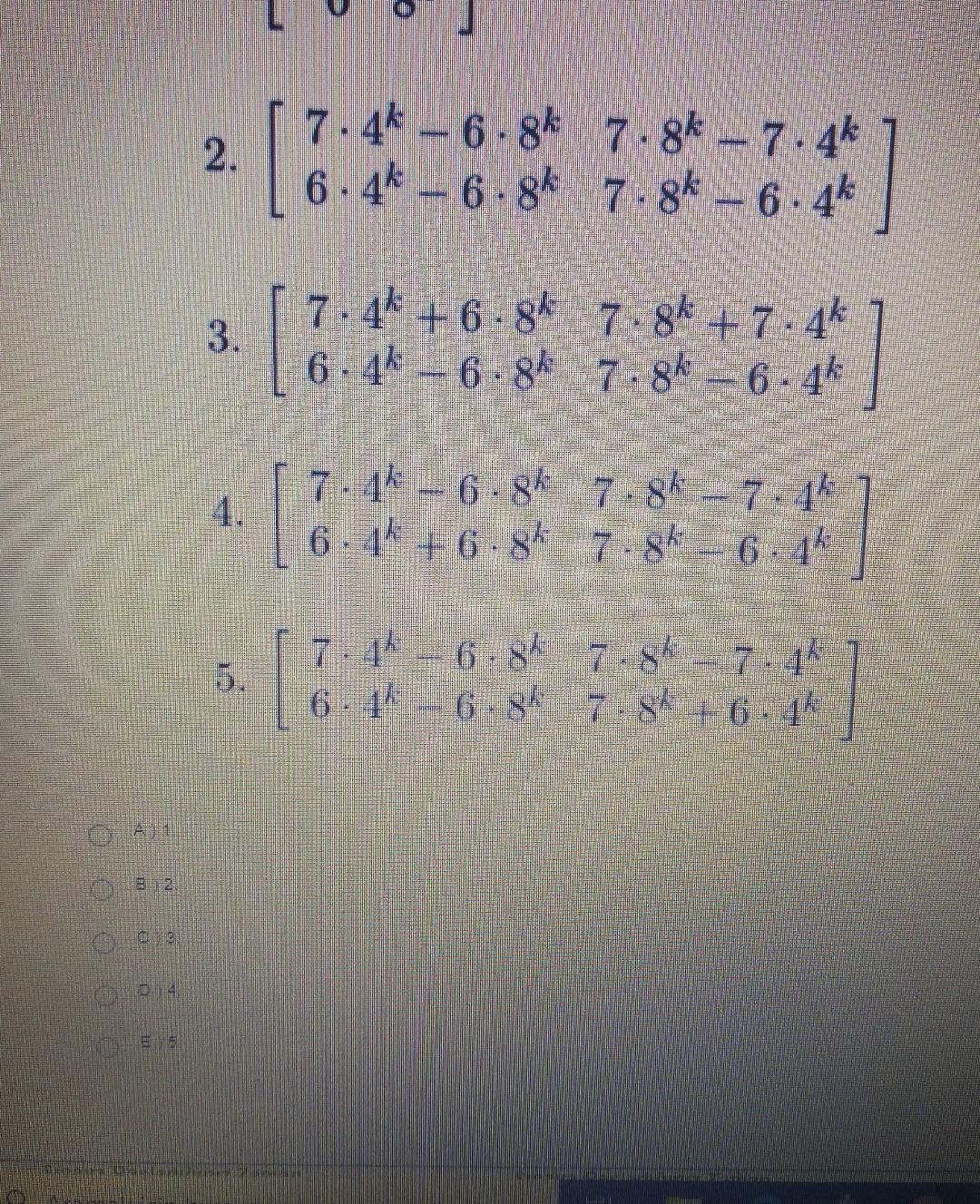 Solved Find a formula for Ak. A = 1 -20 28 -24 32 0 1. [" to | Chegg.com