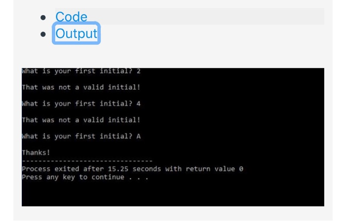 Solved 1. Enter the code (from the Code tab) into your | Chegg.com