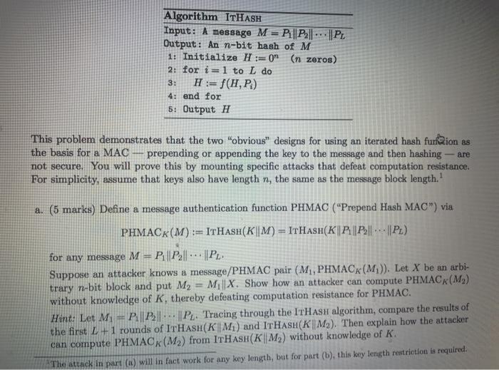 Solved Problem 1 Flawed Mac Designs 11 Marks For This Chegg Com