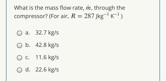 Solved Air Enters A Compressor At A Pressure 101 Kpa Tem Chegg Com