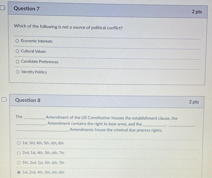 Solved Question 7 2 pts Which of the following is not a | Chegg.com