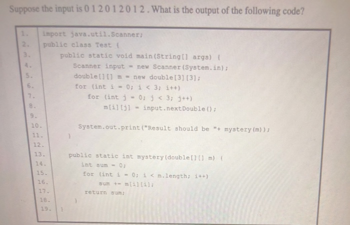 Solved Suppose the input is 012012012. What is the output of | Chegg.com