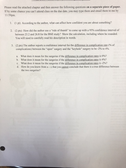 Solved Please read the attached chapter and then answer the | Chegg.com
