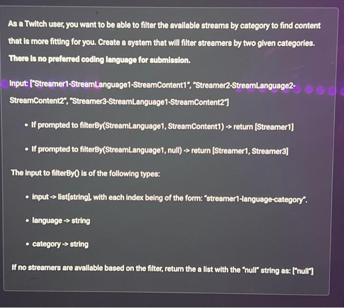 Languages on Twitch