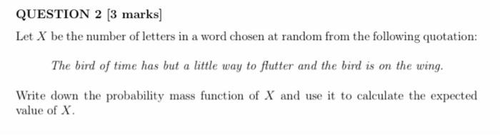 solved-question-2-3-marks-let-x-be-the-number-of-letters-chegg