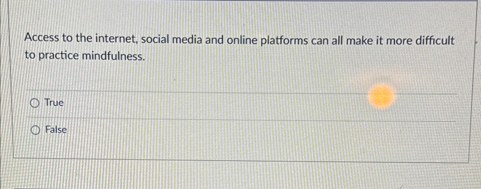 Solved Access to the internet, social media and online | Chegg.com