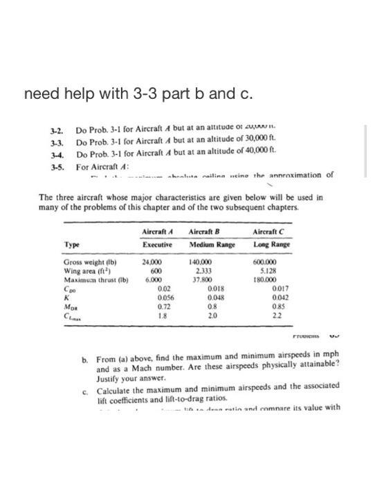 Solved need help with 3-3 part b and c. 3-2. 3.3. Do Prob. | Chegg.com