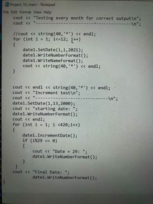 Solved Spring 2021 CPE211 Project Assignment Project 10 | Chegg.com