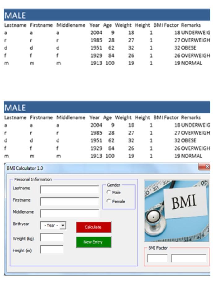 Solved Create a Body Mass Index (BMI) Calculator with the | Chegg.com