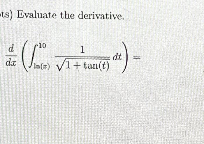 Solved 2 5 Pts Evaluate The Derivative