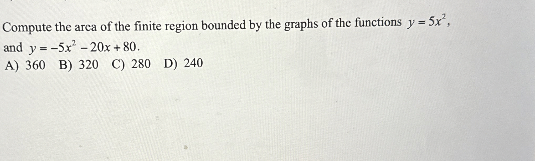 Solved Compute the area of the finite region bounded by the | Chegg.com
