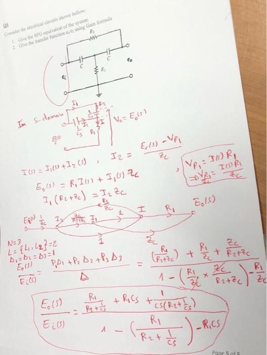 Solved (4 Consider the electrical circuits shown below Give | Chegg.com