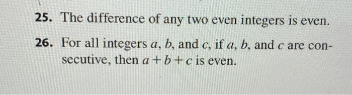 Even integers discount