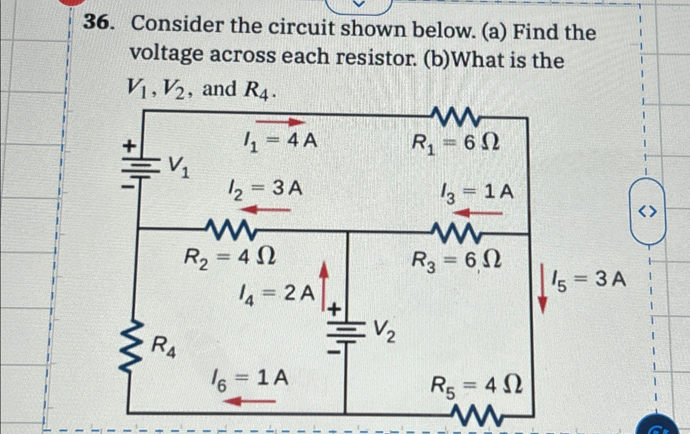 Solved Consider the circuit shown below. (a) ﻿Find the | Chegg.com
