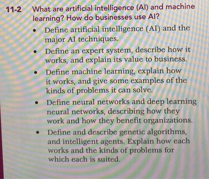 artificial intelligence system examples