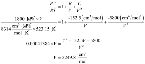 Solved Determine Z And V For Steam At 250 C And 1800 Kpa By The F Chegg Com