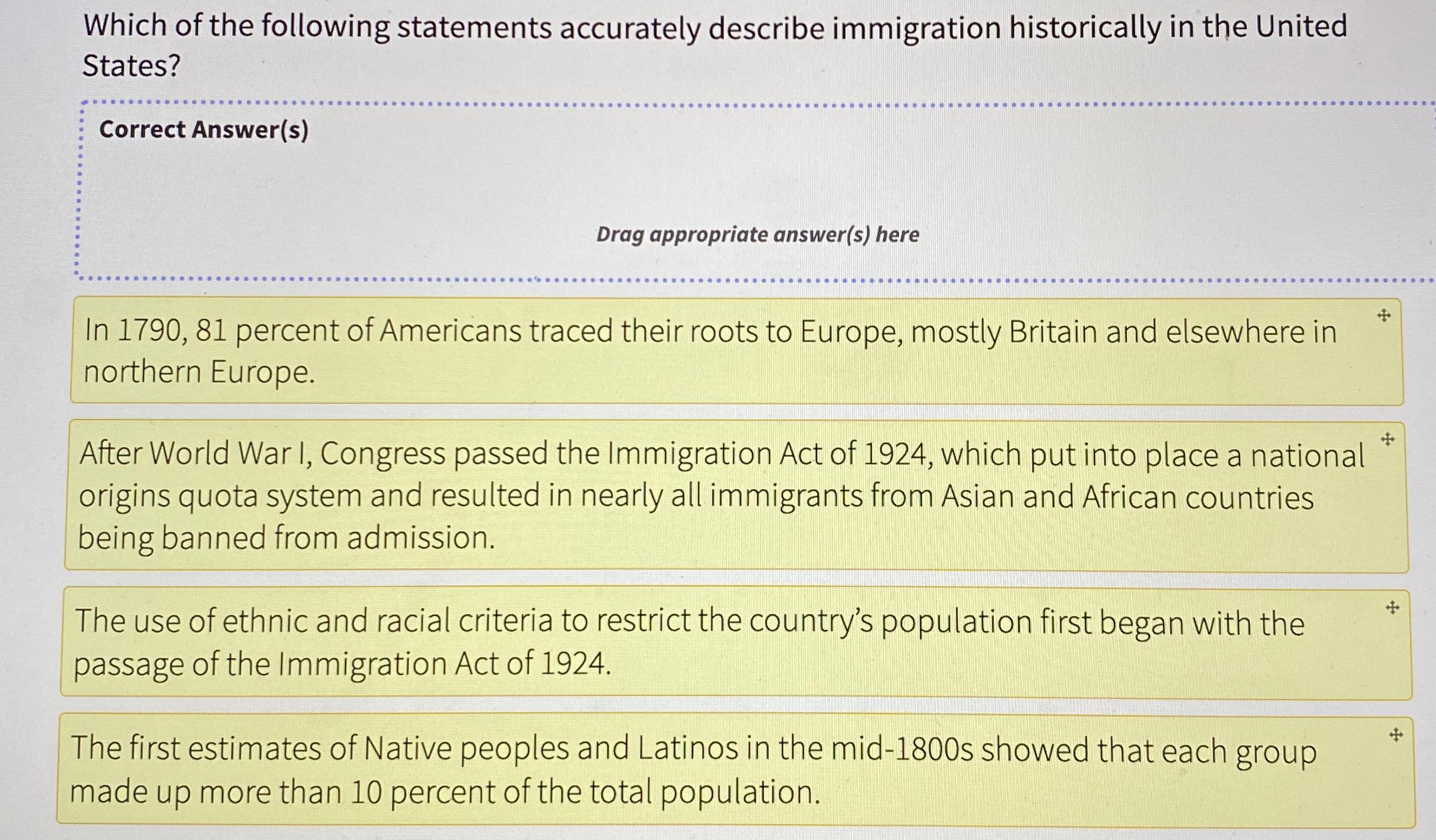 Solved Which of the following statements accurately describe | Chegg.com