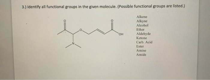 Overview of common functional groups - Labster