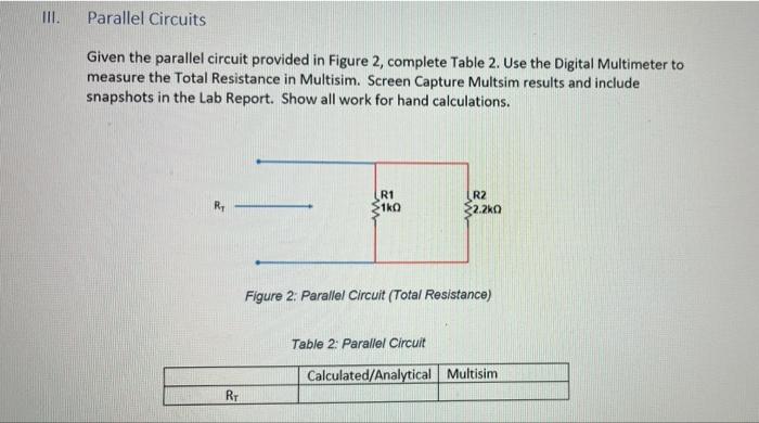 How To Measure Resistance In A Parallel Circuit With Multimeter ...