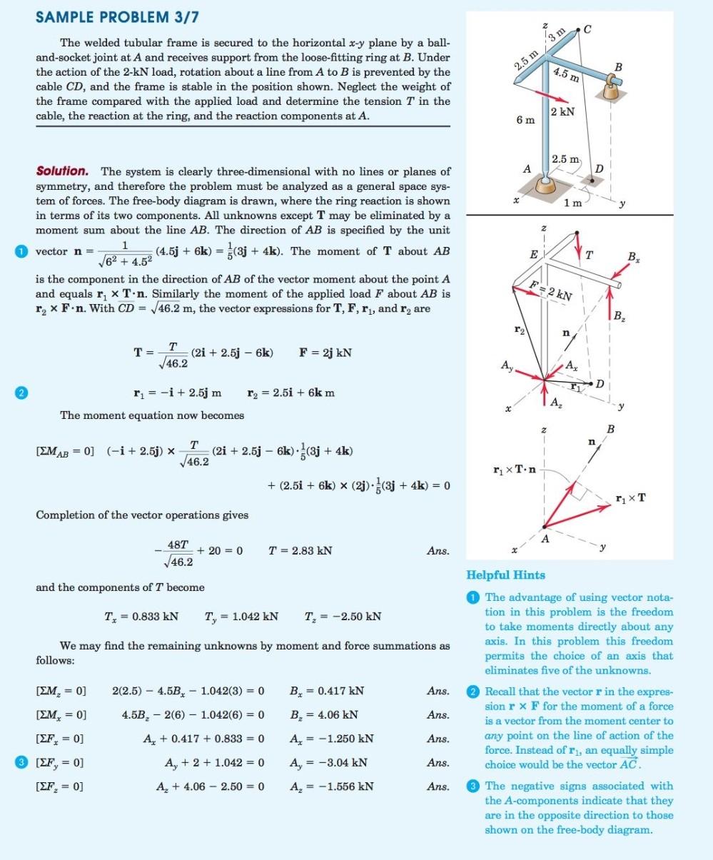Solved The internal force within the rope at 2.37 in above | Chegg.com