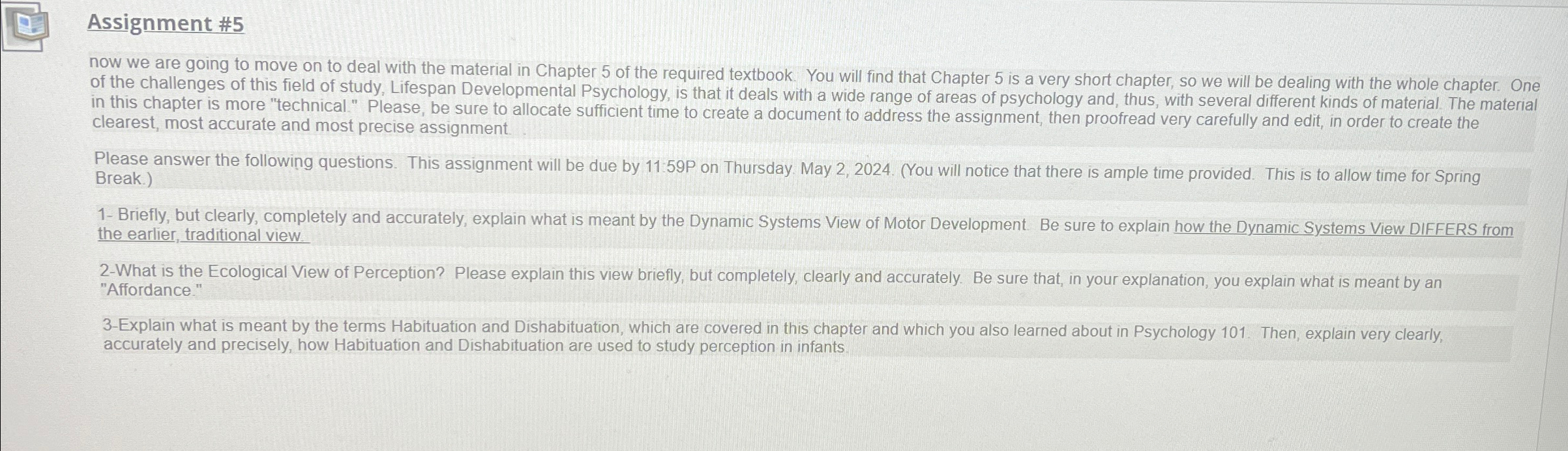 Solved Assignment #5now we are going to move on to deal with | Chegg.com