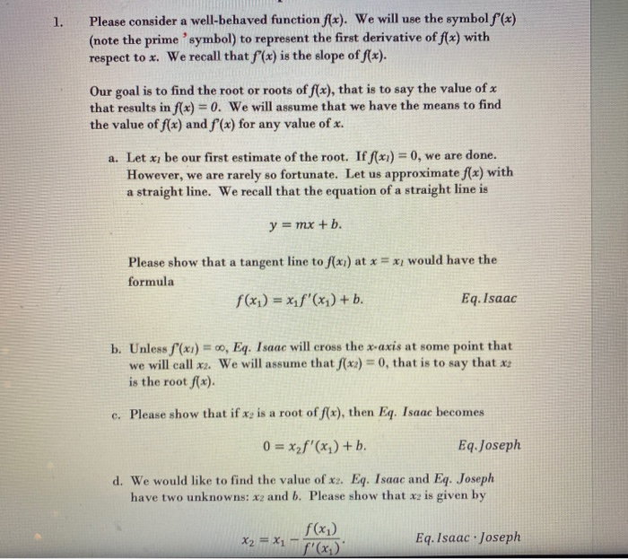 solved-1-please-consider-a-well-behaved-function-f-x-we-chegg