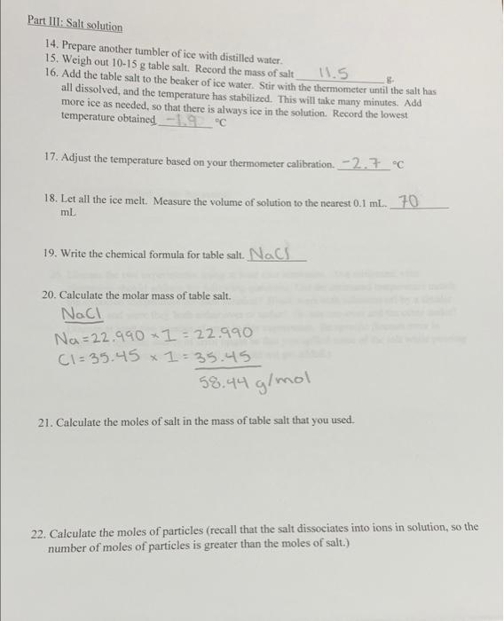 Solved Use the information I was able to collect to | Chegg.com