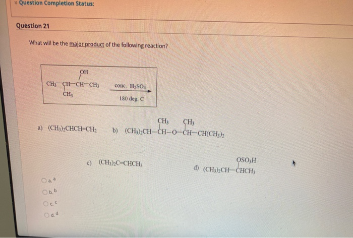 Solved Question Completion Status: Question 21 What will be | Chegg.com