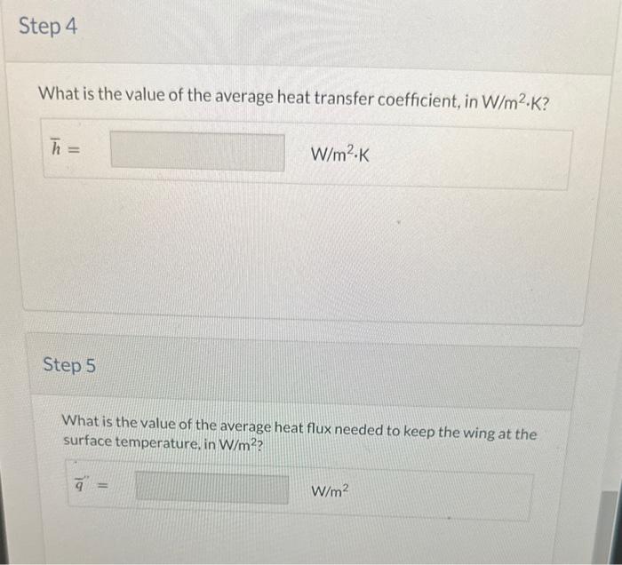 What is the value of the average heat transfer coefficient, in \( \mathrm{W} / \mathrm{m}^{2} \cdot \mathrm{K} \) ?
\[
\bar{h