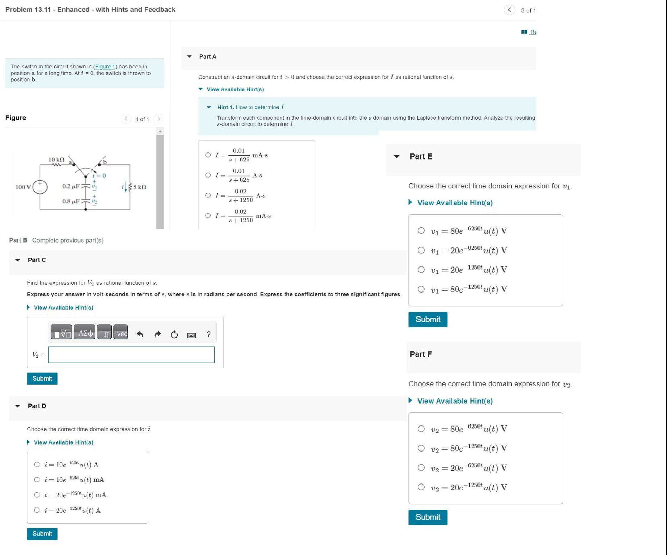 Solved Please solve and show work for each question, explain | Chegg.com