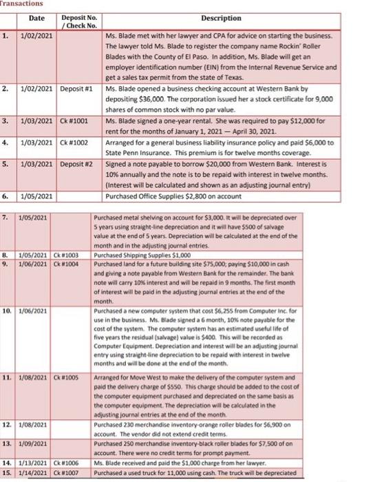 Solved Part Two Instructions: Before you prepare the ten | Chegg.com