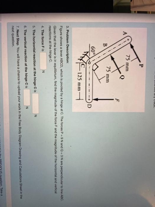 Solved Uudly Liu P A 75 Mm Q F 75 Mm B W 60 Ho D C 125 M Chegg Com