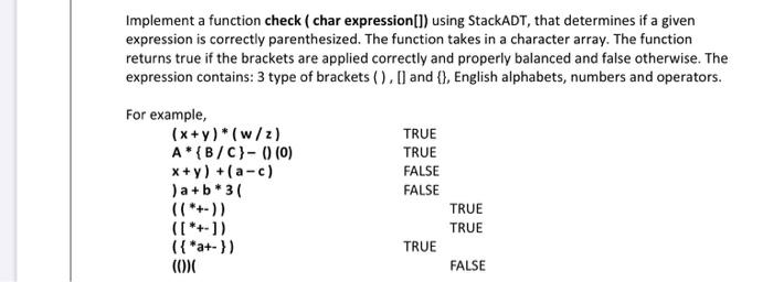 Solved C++(stack ADT)(Data structures)** Attempt only if you | Chegg.com