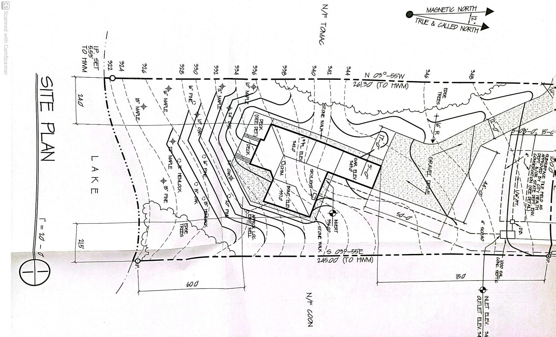 Solved What is the Finished Grade Elevation at the tree | Chegg.com