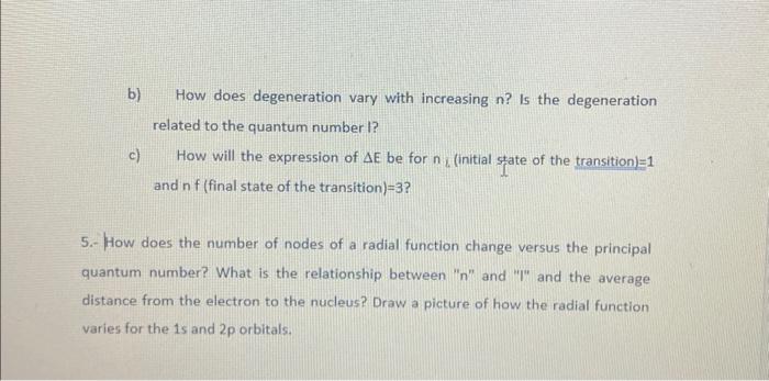 Solved 4 When Solving The Radial Equation For The Hydrogen 5470