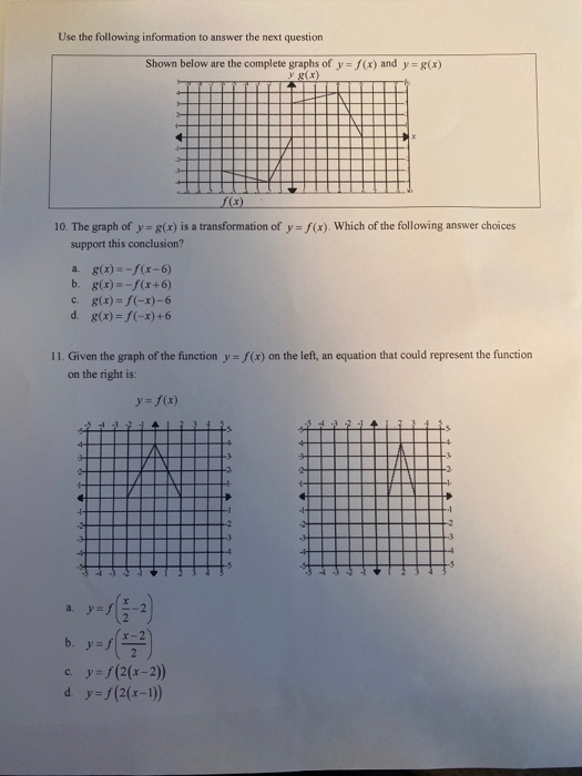 Solved 7. Consider the equation, y =2(x - 2) - 3, on the | Chegg.com