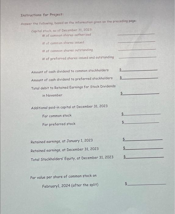 Solved Required: Answer the questions on the following page | Chegg.com