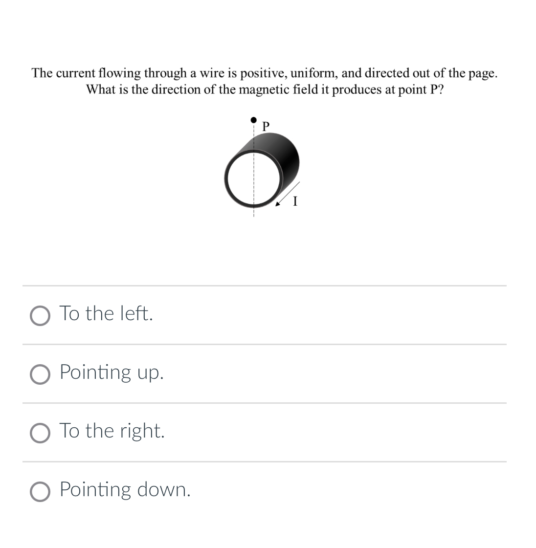 Solved The current flowing through a wire is positive, | Chegg.com