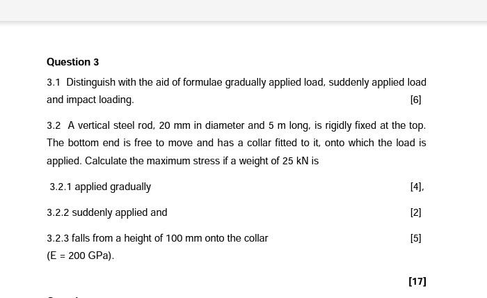 Solved [6] Question 3 3.1 Distinguish with the aid of | Chegg.com