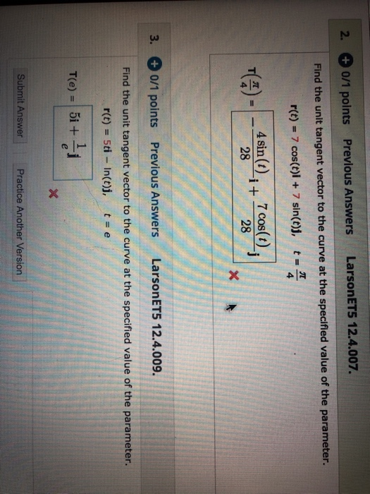 Solved LarsonET5 12.4.007. 2. 0/1 points Previous Answers | Chegg.com