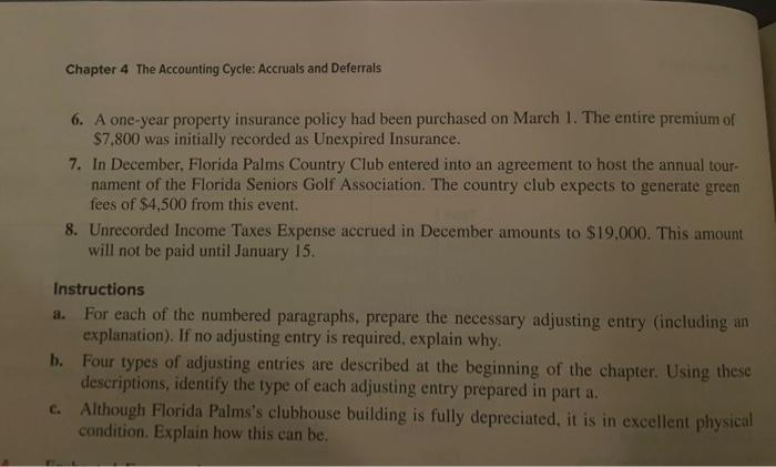 Solved Chapter 4 The Accounting Cycle: Accruals And | Chegg.com