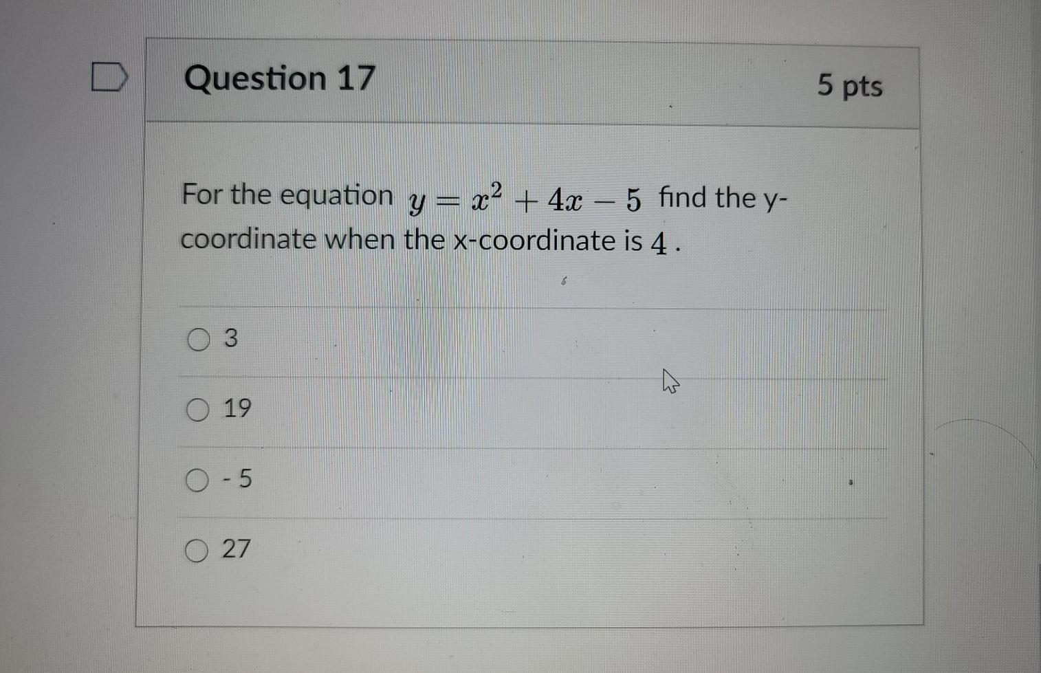 Solved D Question 8 5 pts Find the value of c that will make | Chegg.com